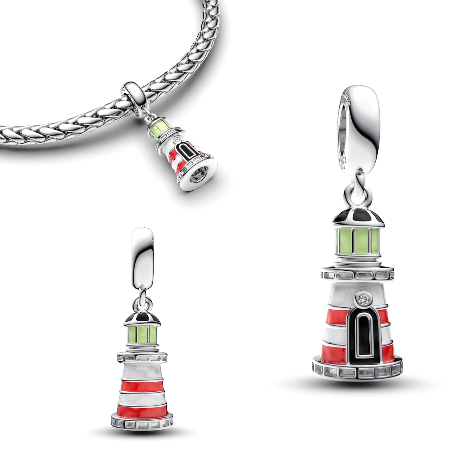 Charms Plata 925 Sterling Silver Halloween Beads | High-Quality Real Silver Seed Beads | DIY Bracelet Jewelry