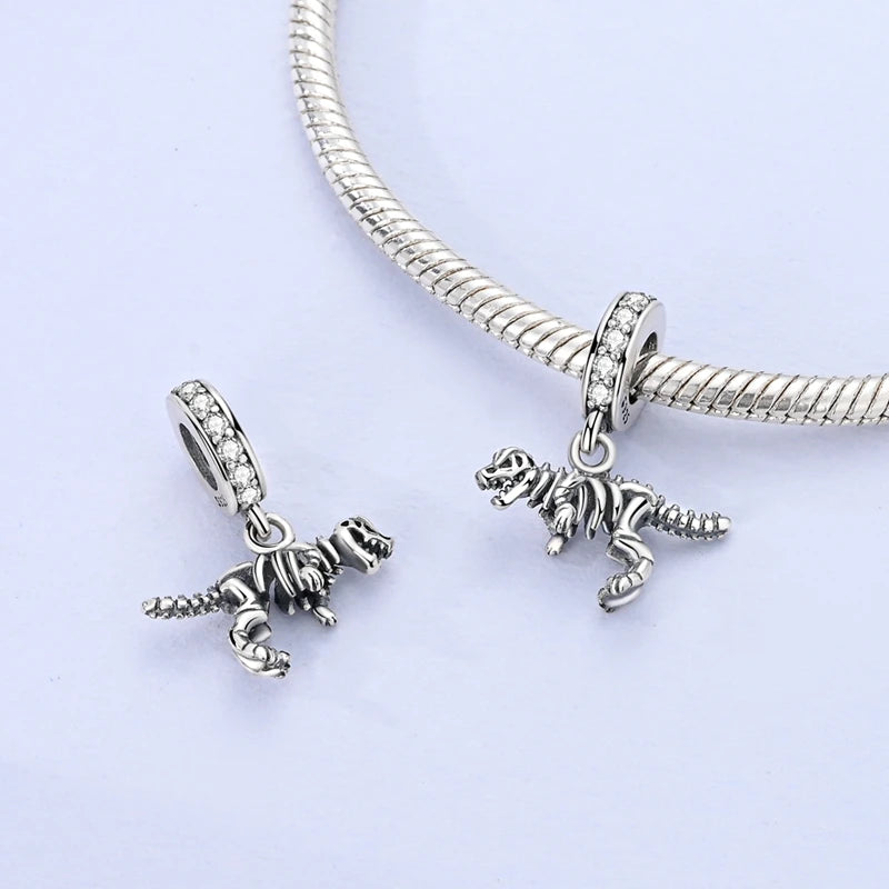 Animal Series 🦊🐘 925 Silver Charms | Horse, Fox, Llama, Snake & More
