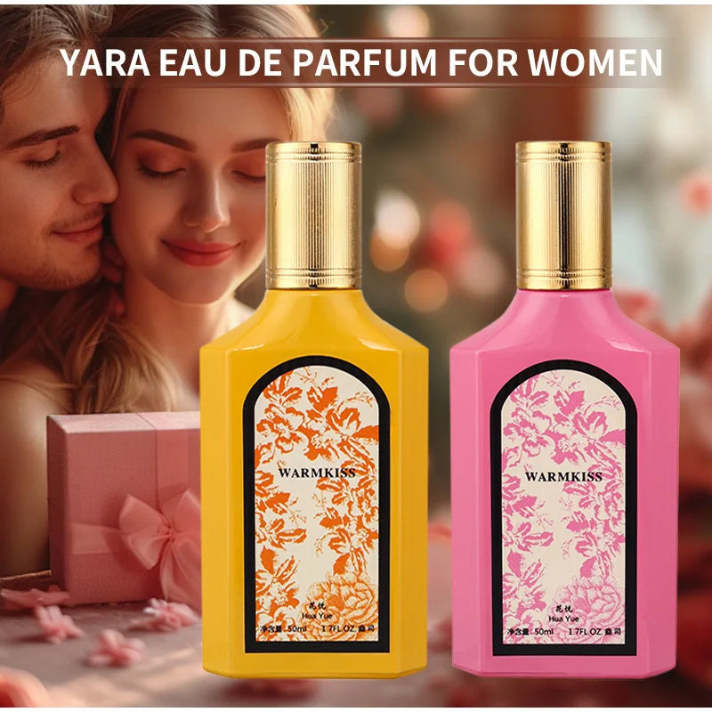 Women's Floral Perfume – Jasmine Gardenia Magnolia Eau de Toilette 50ml | Fresh Natural Long-Lasting Dreamy Floral Fragrance