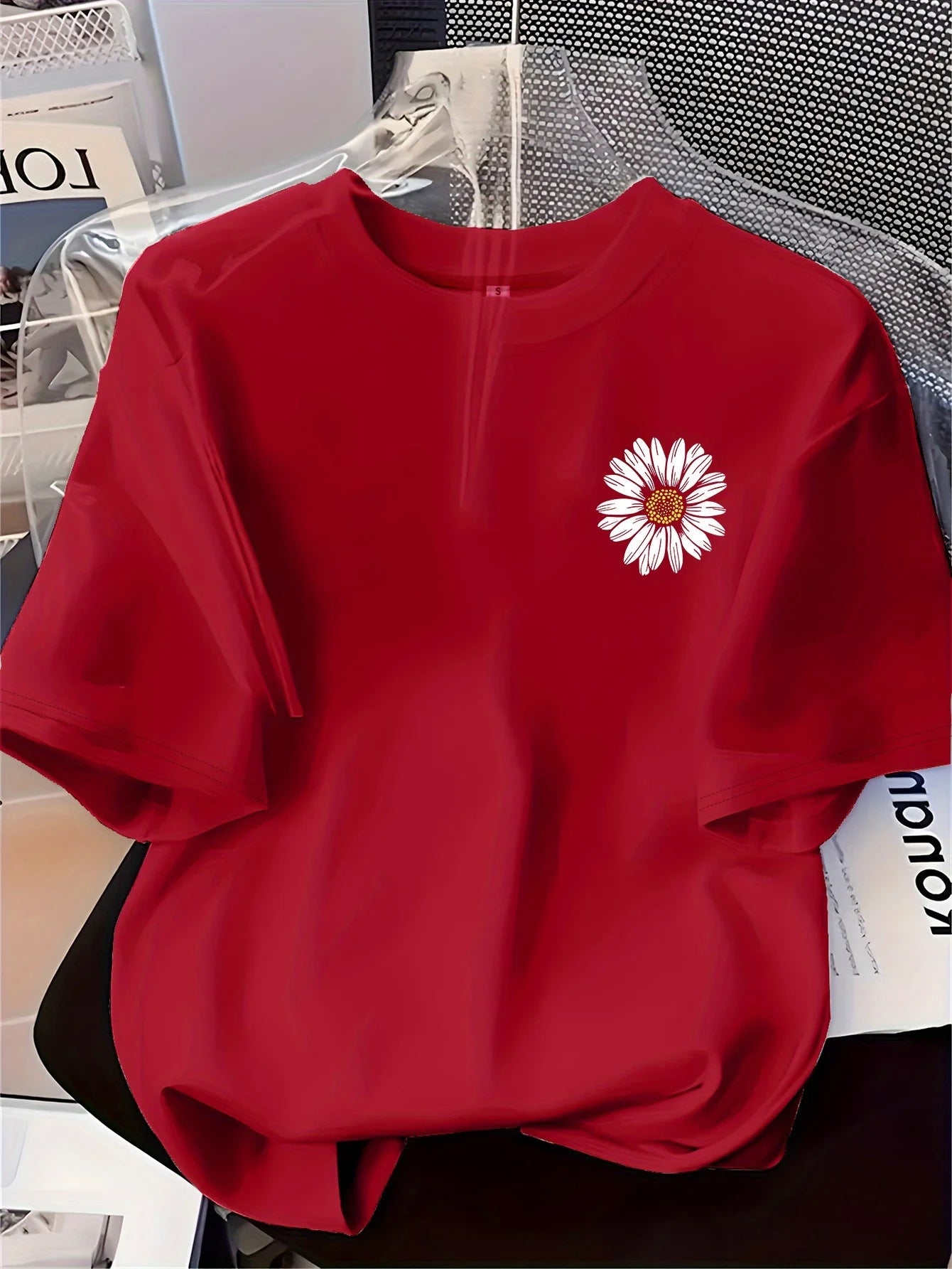 Plus Size Women’s Graphic T-Shirt 🌸 Casual Loose Short Sleeve Top ✨