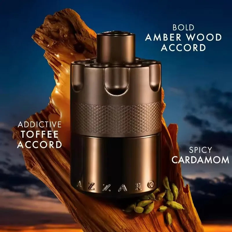 100ML Azzaro Wanted Eau de Parfum – Luxury Men’s Cologne | Pheromone Perfume to Attract Women