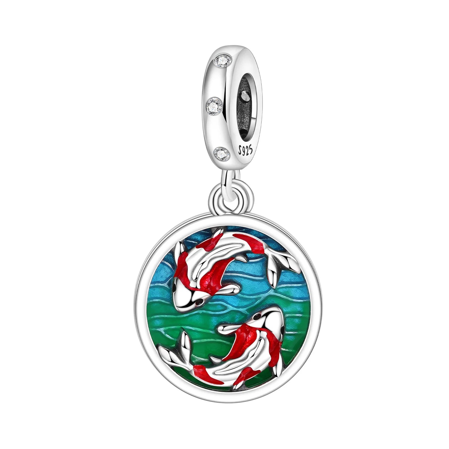 Orstarry 925 Sterling Silver Mermaid Cartoon Charm | Original Pendant Beads Fit Pandora Bracelet DIY Fine Jewelry Gift