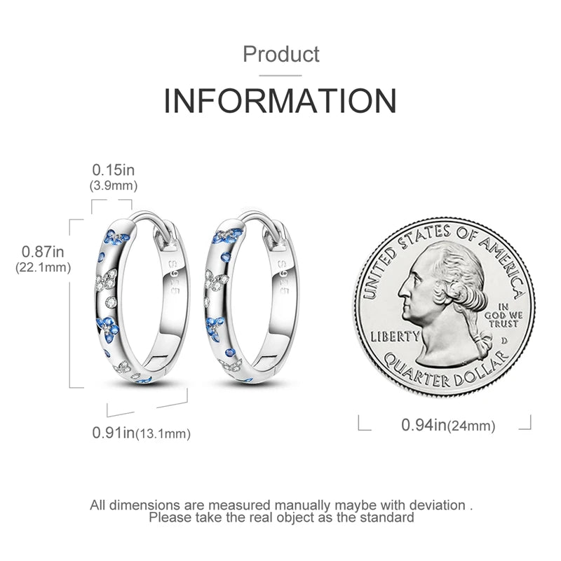 Pandora Style 925 Sterling Silver Irregular Star Earrings | European Fashion Jewelry Gift