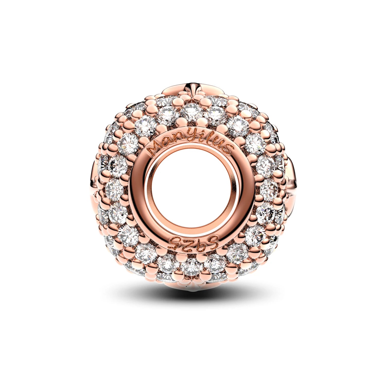 Manyilus 925 Sterling Silver Certified Charms & Hoops | Plata 925 Original Beads for Bracelets | Women’s Real Silver Jewelry