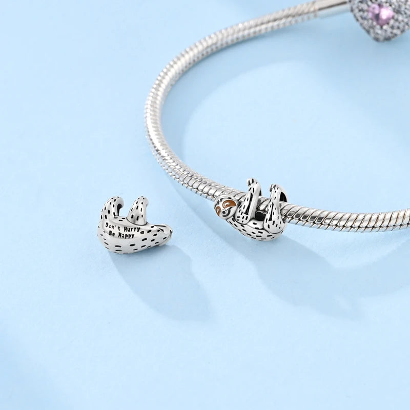 925 Sterling Silver Animal Charms – Dog, Cat, Firefly, Butterfly & Dragonfly Beads Fit Pandora Bracelet DIY Women’s Jewelry