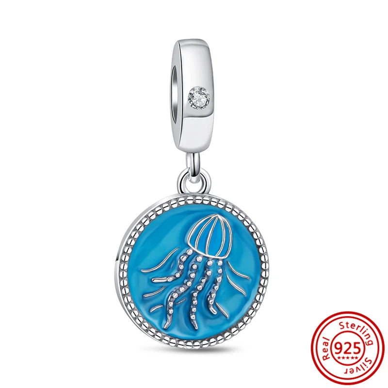 925 Sterling Silver Dopamine Cartoon Beads Charm | Classic Random Blind Bag | Affordable DIY Bracelet Jewelry Gift