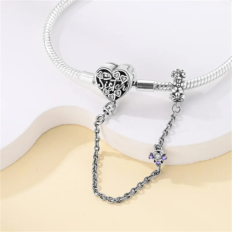 S925 Sterling Silver Snake Bone Chain Bracelet | Pandora Fit DIY Jewelry