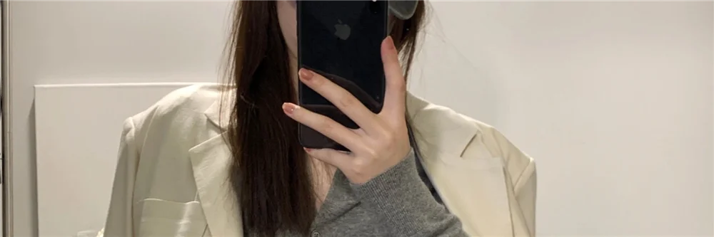 Elegant Knitted Open Cardigan for Women | Slim Fit V-Neck Korean Style Sweater 2025