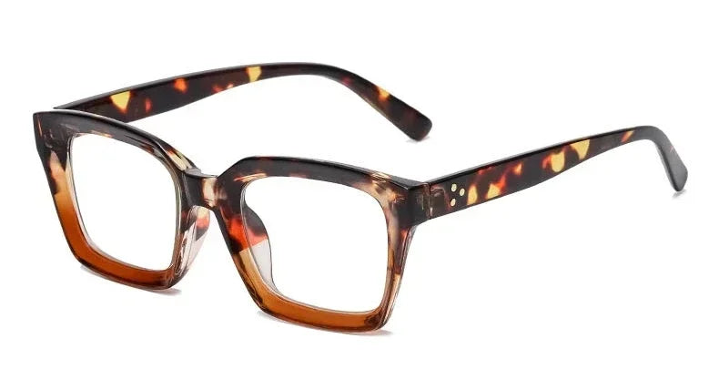 Fashion Reading Glasses for Women 2023 – New Square Anti Blue Light Presbyopia Eyeglasses | Vintage Computer Optical Eyewear +1.0 to +3.5
