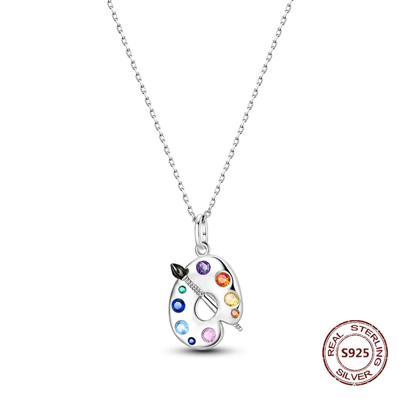 Heart to Heart Necklace 925 Sterling Silver Love Pendant Chain for Women – Wedding & Engagement Fine Jewelry