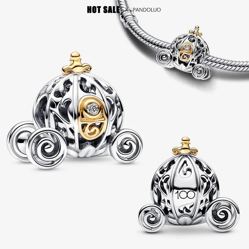 HOT TOYS Harry Potter 925 Sterling Silver Charm Beads | Cartoon Pendant Fit Original Pandora Bracelet Jewelry Gift