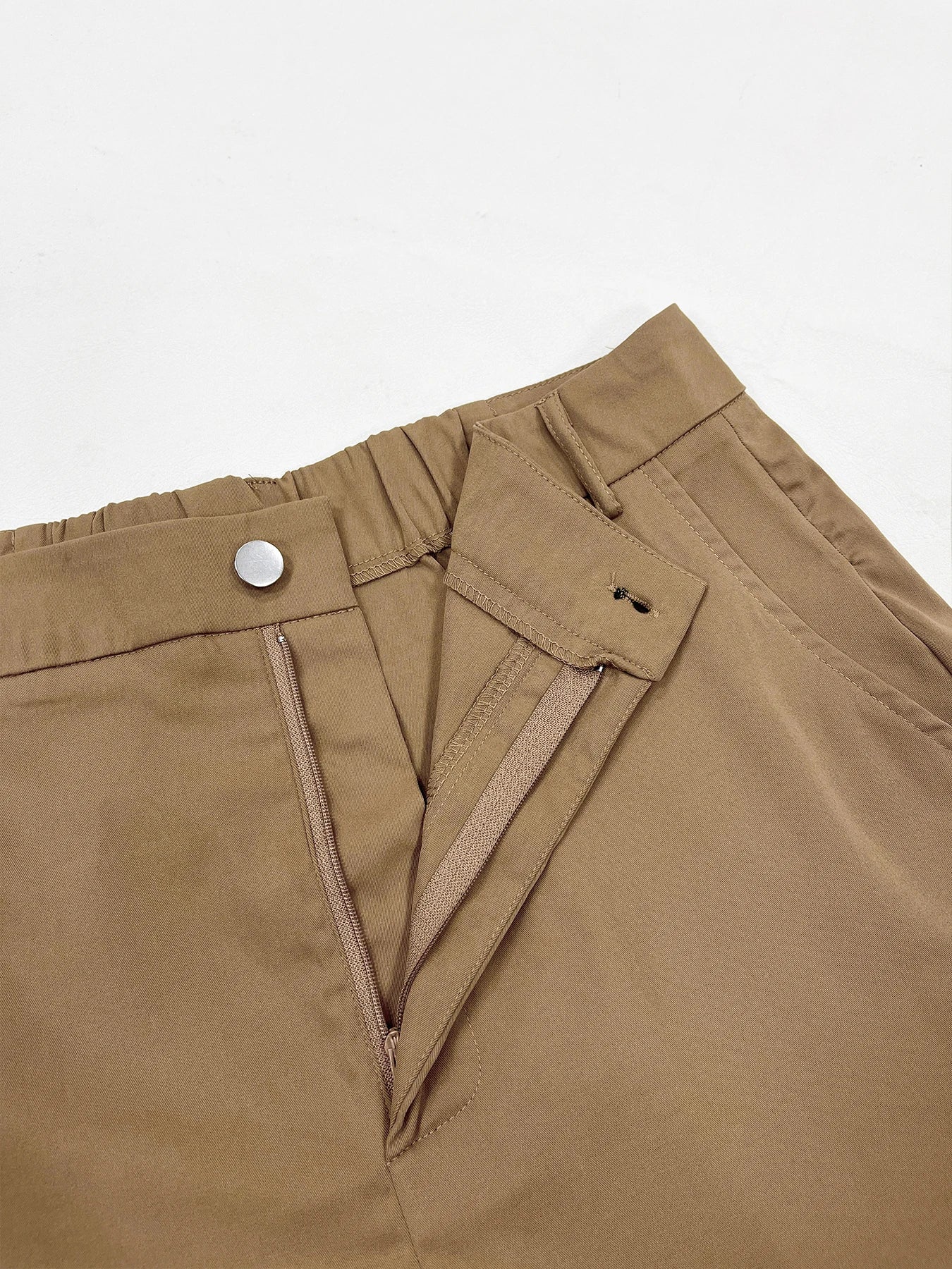 Women’s Plain High Waist Cargo Pants | Street Fashion Pocket Trousers | Casual All Season Bottoms