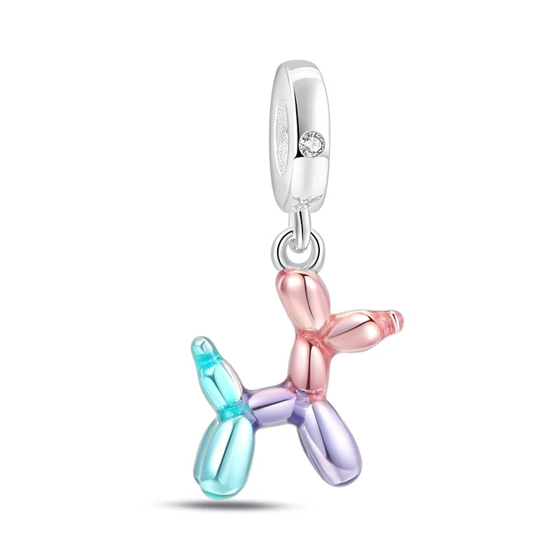 925 Sterling Silver Dopamine Cartoon Beads Charm | Classic Random Blind Bag | Affordable DIY Bracelet Jewelry Gift