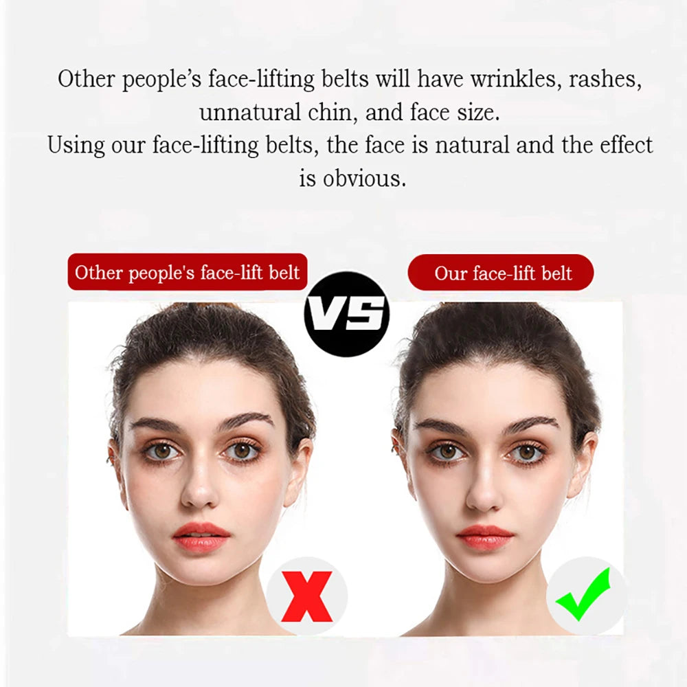 Chin & Cheek Lift Up Belt – Reusable V Line Face Slimming Bandage for Women