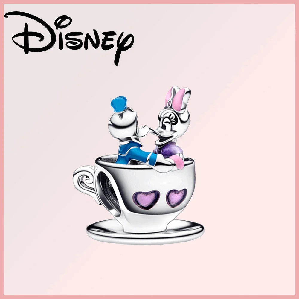 Disney Deadpool Stitch Minnie Winnie 925 Sterling Silver Dangle Charms – Fit Original Bracelet