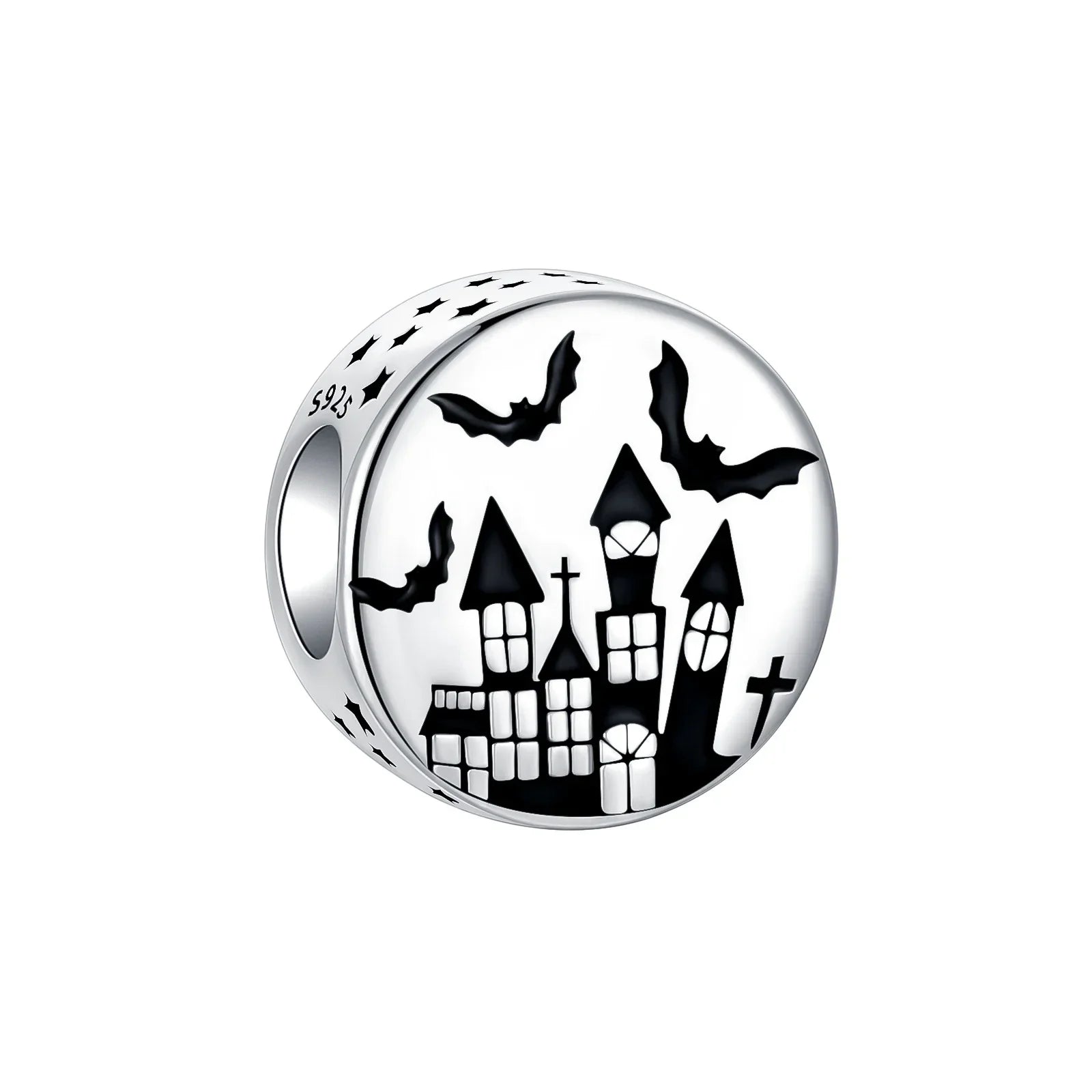 Original 925 Sterling Silver Halloween Charms | Pumpkin, Skull, Witch & Ghost Beads for Earrings, Pendants, Bracelets & Necklaces