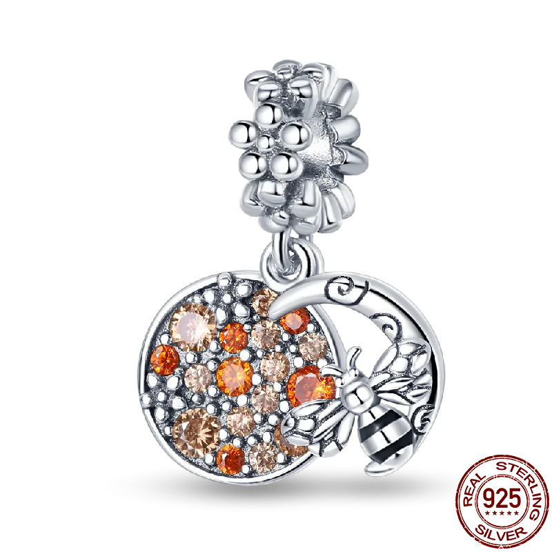 925 Sterling Silver Bee Series Charms | Fit Original Pandora Bracelet – DIY Women’s Jewelry Beads Hot Sale