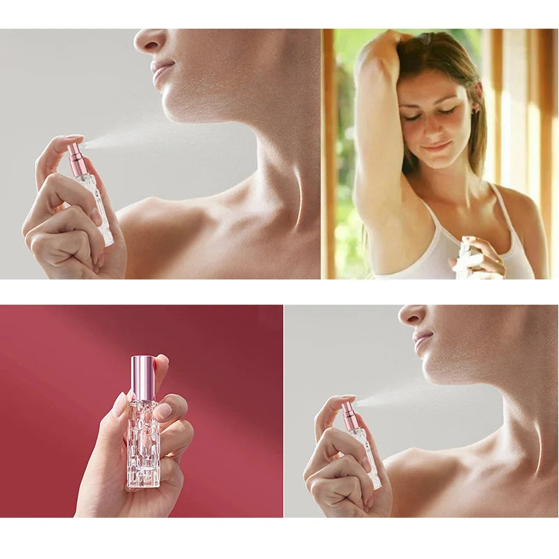 2Pcs 10ml Mini Perfume Spray Bottles – Portable Travel Liquid Perfume Atomizer with Funnel | Refillable Empty Container2Pcs 10ml Mini Perfume Spray Bottles – Portable Travel Liquid Perfume Atomizer with Funnel | Refillable Empty Container
