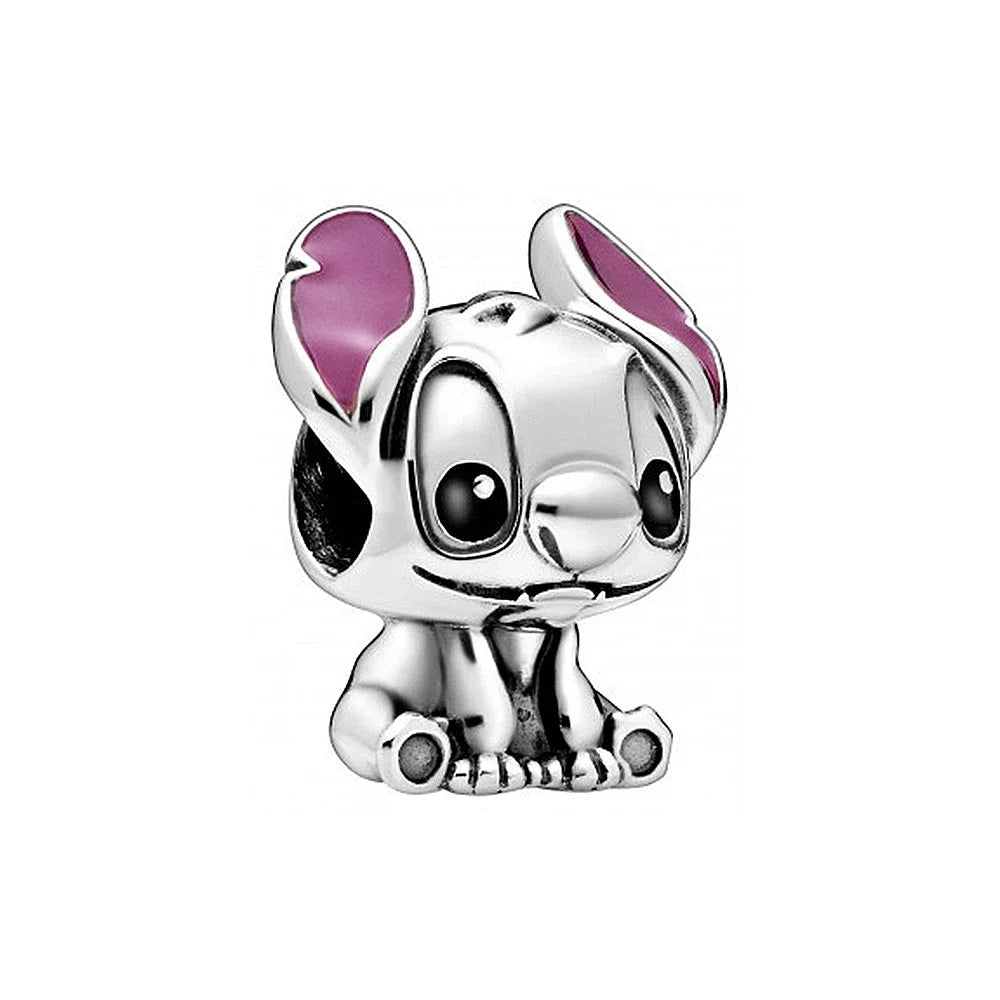 925 Silver DIY Beads & Charms | Mickey, Minnie, Princess, Pumpkin, Stitch, Spiderman Marvel for Bracelets