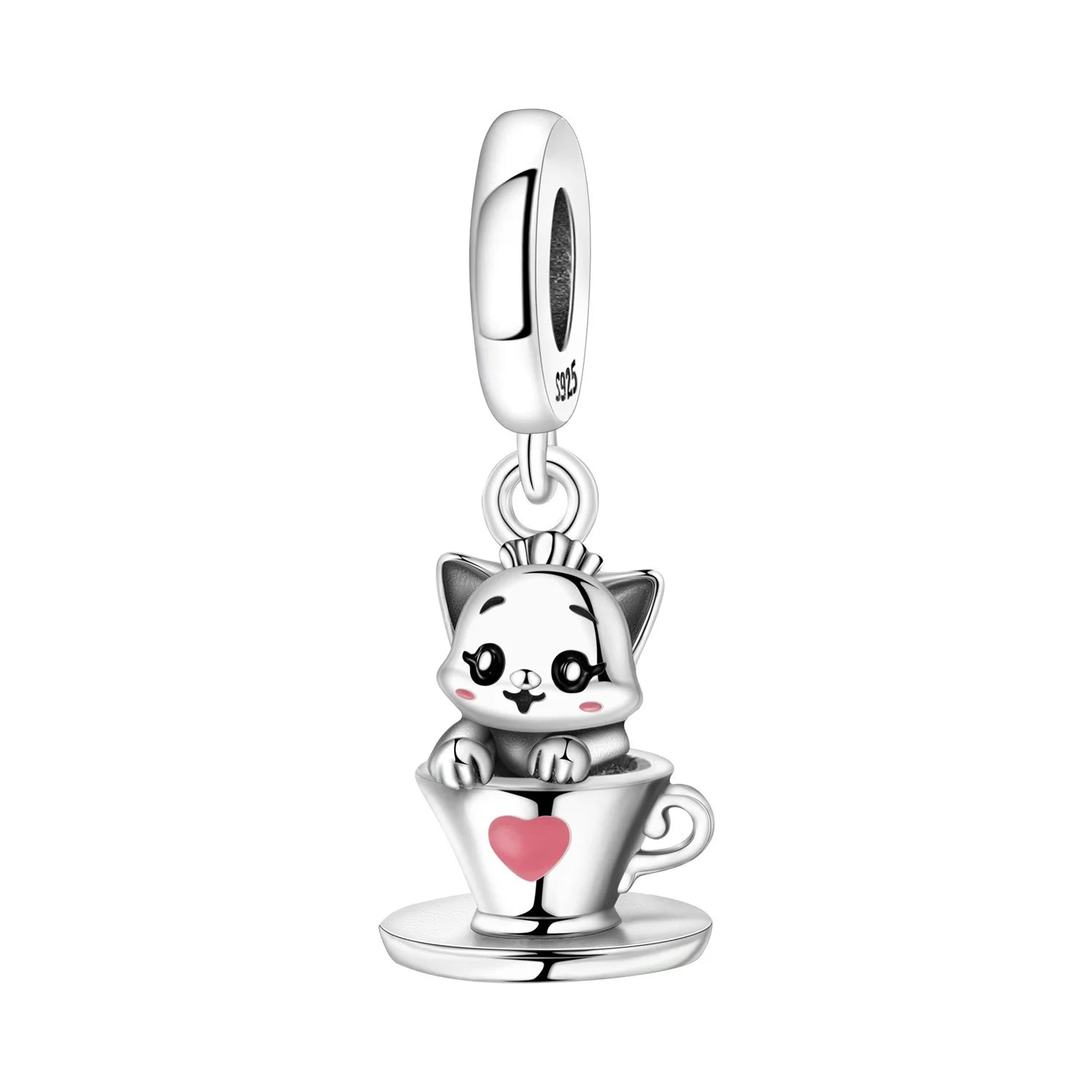 925 Sterling Silver Easter Bunny & Egg Pendants | Bracelet Charms for Women, DIY Jewelry, Party Beads, Exquisite Gift Accessory