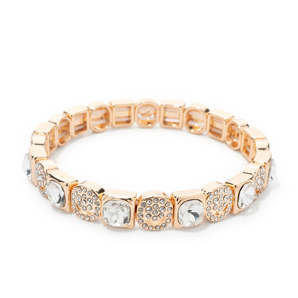 Gold Flower Charm Beaded Bracelet for Women | Boho Summer Jewelry Gift 2023