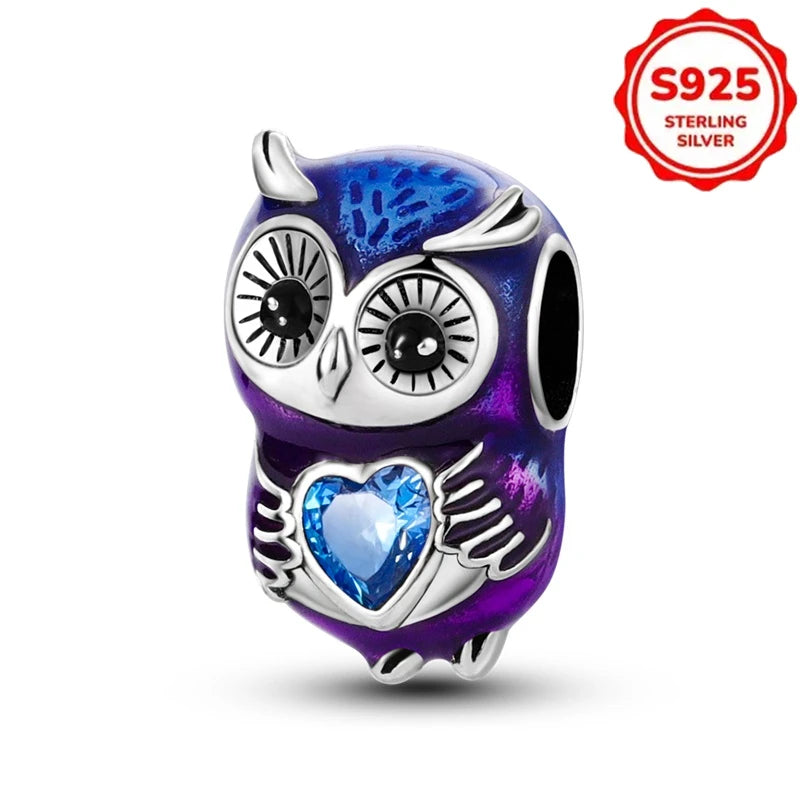New Disney 925 Sterling Silver Cheshire Cat & Dumbo Charms – Original Bracelet Beads DIY Pendant Halloween Jewelry Gift