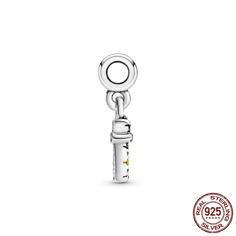 925 Silver 👁️ Eye Medallion Pendant | Pandora Fit DIY Connector Charm