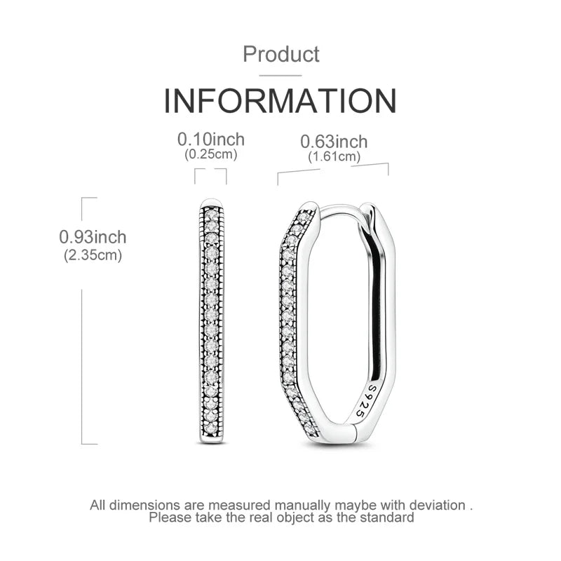 New Original 925 Sterling Silver Sweetheart Bow & Crab Ocean Earrings | Donut Zircon Round Design Women’s Fine Jewelry