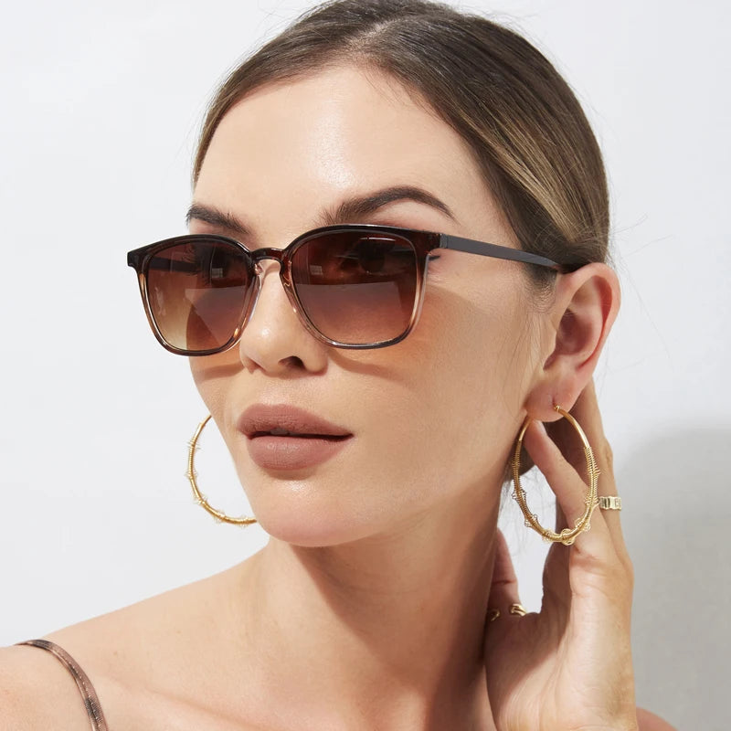 Fashion Small Square Sunglasses – Men & Women Colorful Frame Y2K Retro Gradient Sun Glasses | Hip Hop Shades UV400