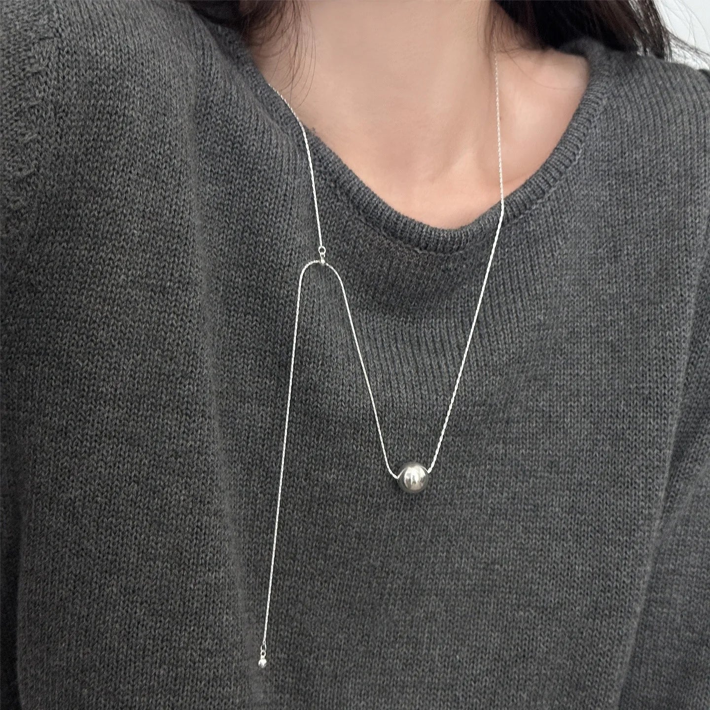 925 Sterling Silver Heart Pendant Necklace | Adjustable Love Choker for Women & Girls, Elegant Jewelry Gift