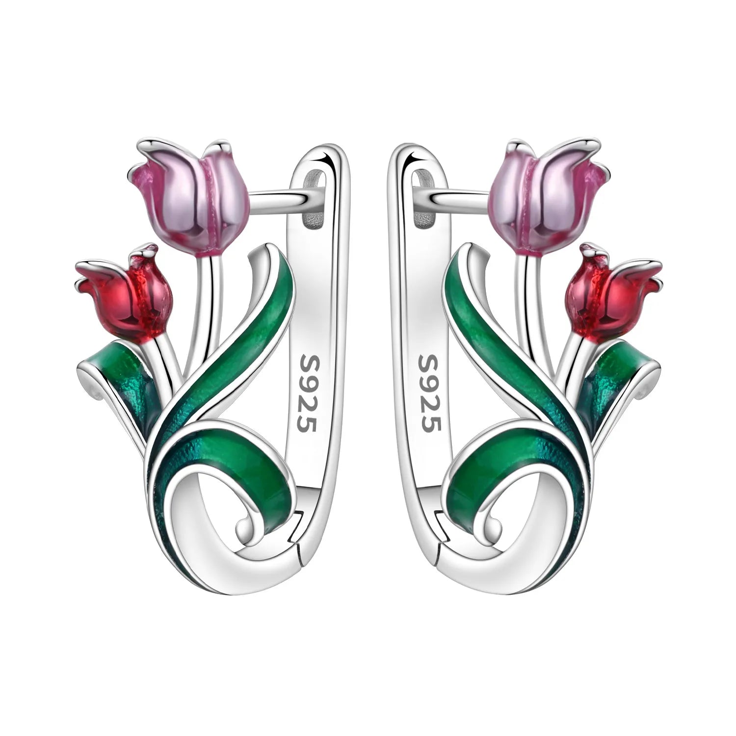 Orstarry 925 Sterling Silver Pink Sweet Bow Drop Earrings | Women’s Original Jewelry Party & Anniversary Gift