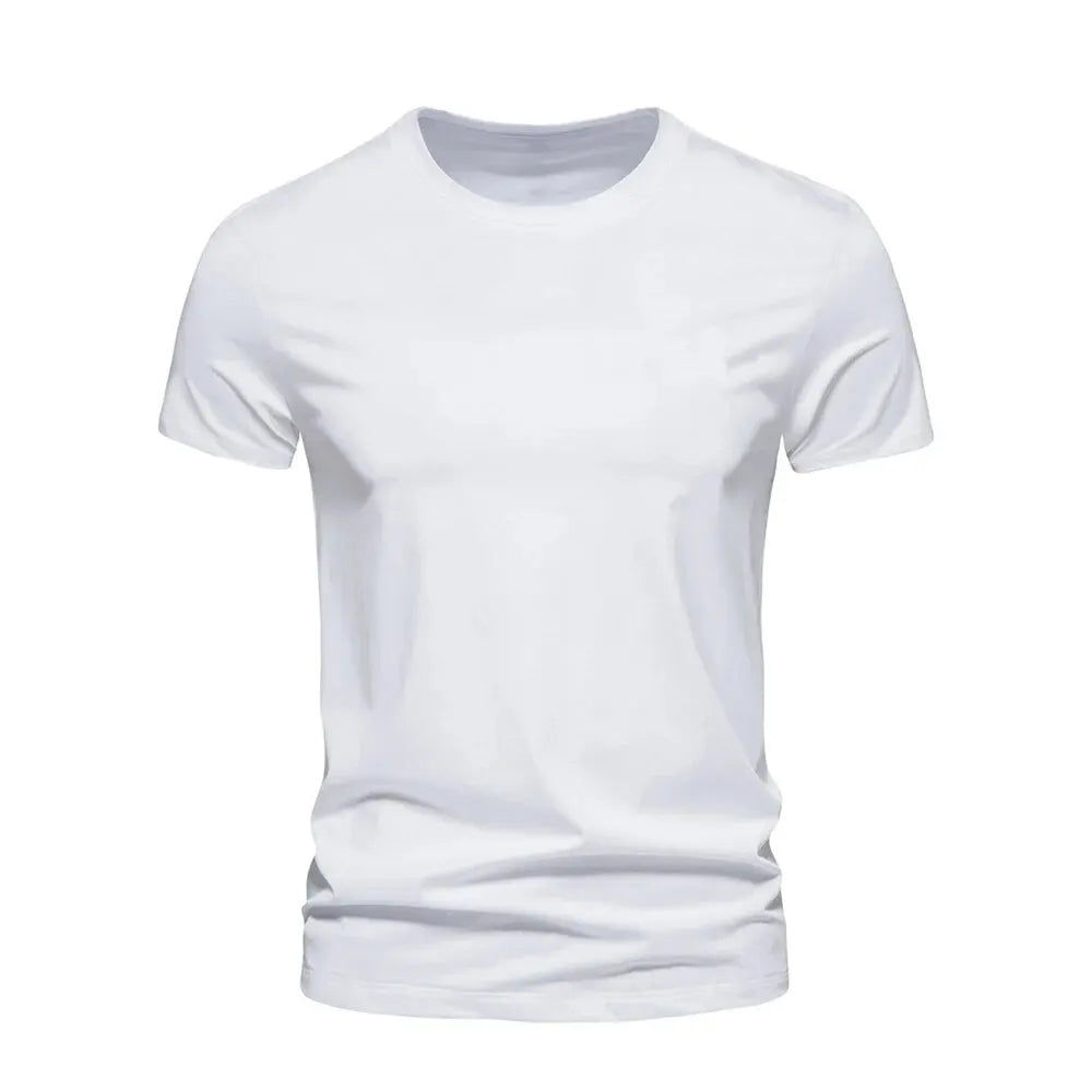 Men’s Solid Color Quick-Dry T-Shirt | Black Casual Gym & Running Fitness Tee