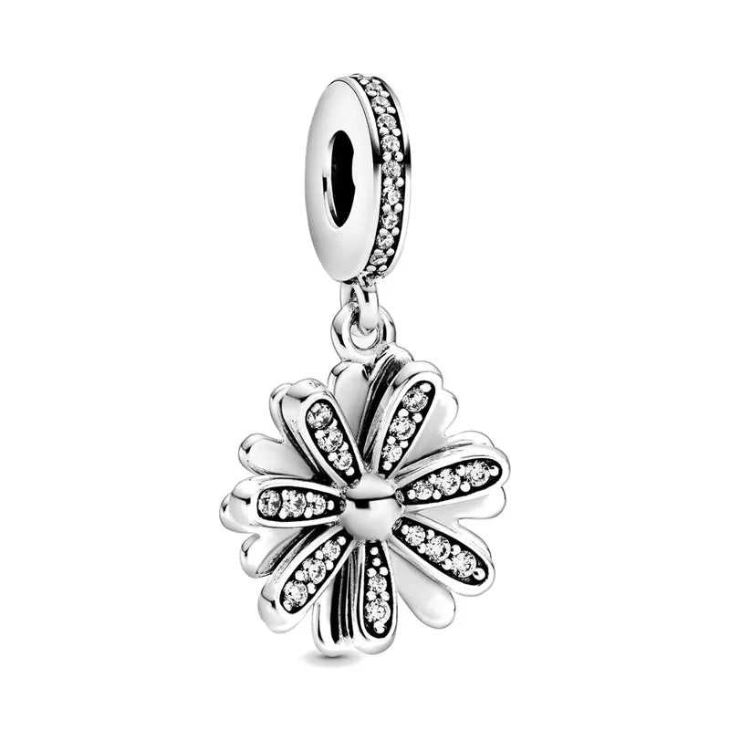 Hot New S925 Sterling Silver Butterfly Clover Shoes Charm Bead | Original Bracelet DIY Dangle Jewelry Gift for Women