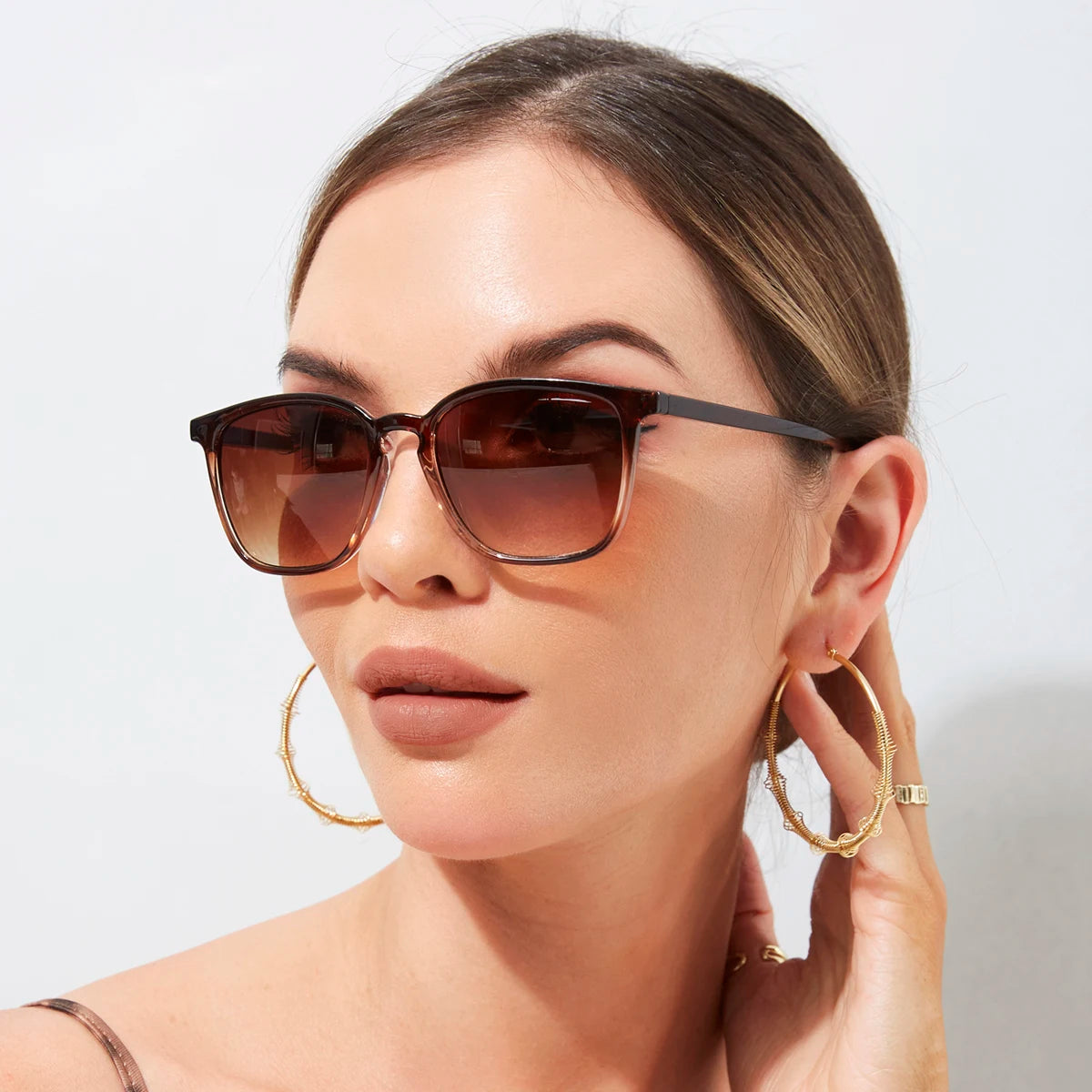 Fashion Small Square Sunglasses – Men & Women Colorful Frame Y2K Retro Gradient Sun Glasses | Hip Hop Shades UV400