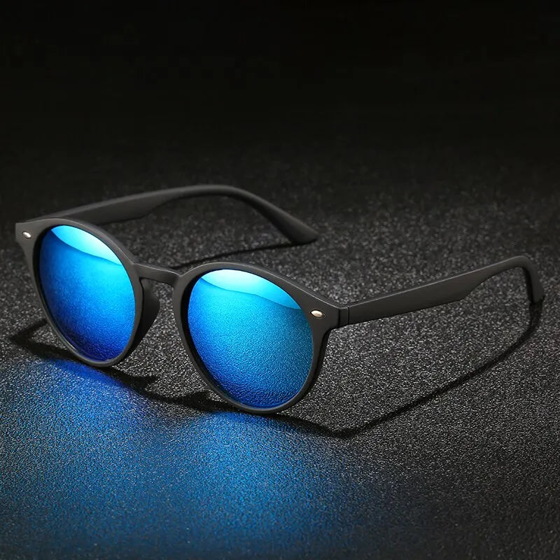 Fashion Round Polarized Sunglasses – Women Men Classic Vintage Driving & Travel Sun Glasses UV400 Designer Eyewear