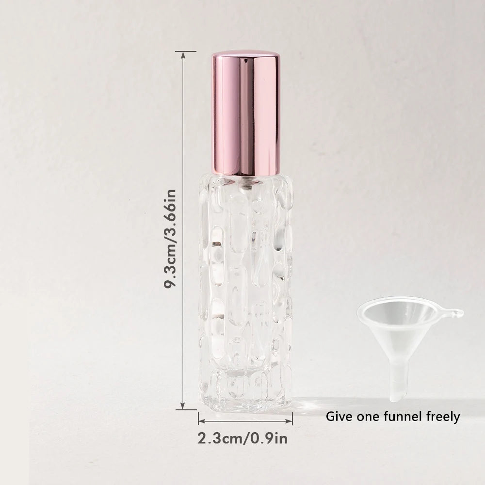 2Pcs 10ml Mini Perfume Spray Bottles – Portable Travel Liquid Perfume Atomizer with Funnel | Refillable Empty Container2Pcs 10ml Mini Perfume Spray Bottles – Portable Travel Liquid Perfume Atomizer with Funnel | Refillable Empty Container