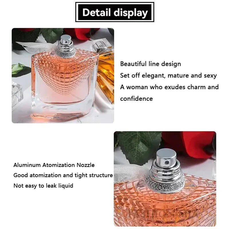 75ML Original Women’s Perfume – True Love Rose Fragrance | Long-Lasting Fresh Romantic Perfume