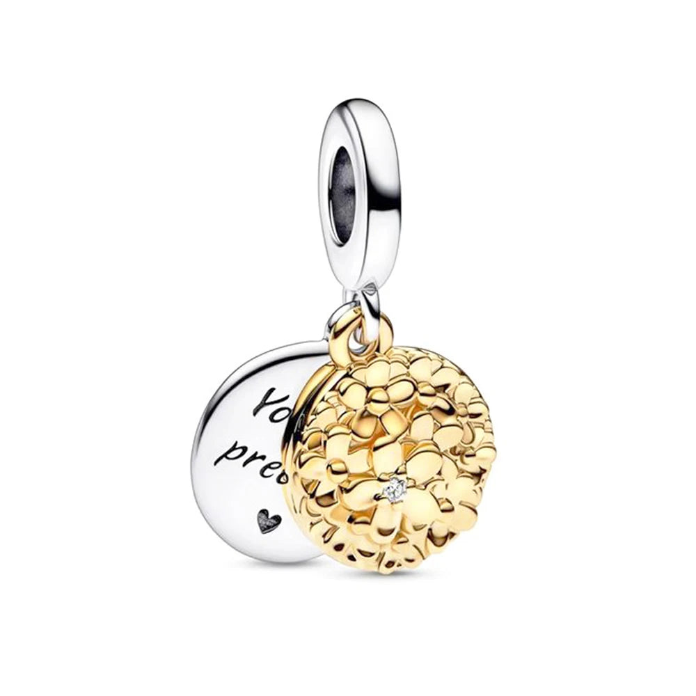 925 Sterling Silver Conch Crown Wings Charm | Fits Original Bracelet | DIY Women’s Love Jewelry Accessories