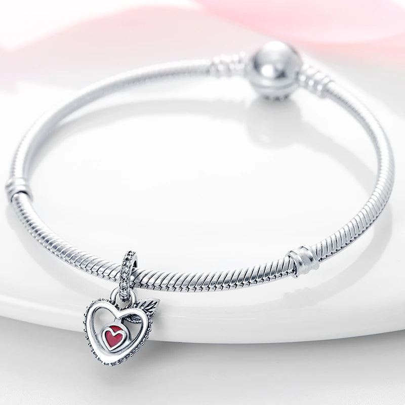 Hot Sale 925 Sterling Silver Princess Charm – DIY Women’s Bracelet Gift