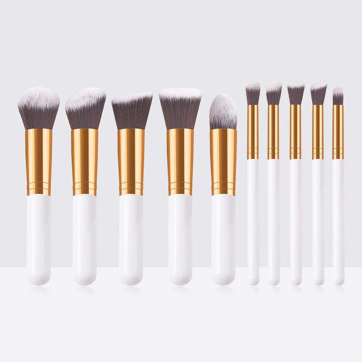 10 Pcs Professional Mini Makeup Brushes Set for Women Beauty Cosmetics Tools Foundation Power Blush Eyeshadow Lip Make Up Brush