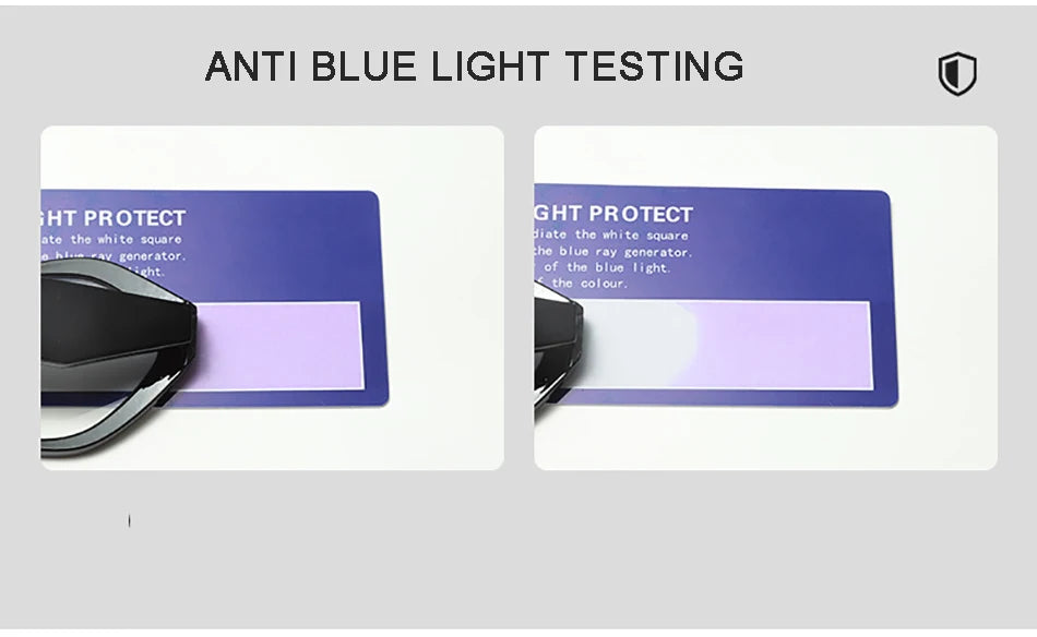 New Elegant Polygon Reading Glasses – Blue Light Blocking Farsight Presbyopia Goggles +1.0 to +4.0