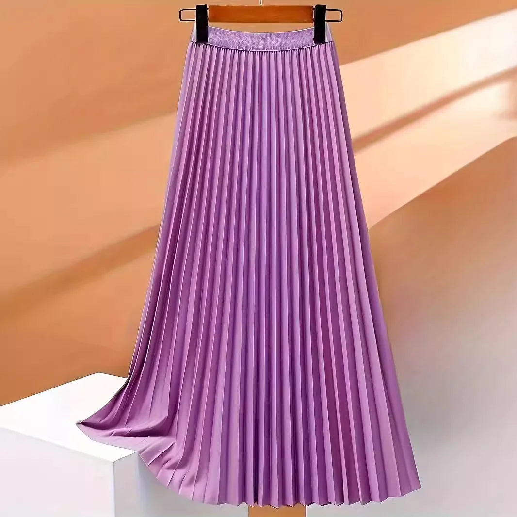 Women’s Fashion Elegant Pleated Skirt | Vintage Gothic Party Skirt | Harajuku Streetwear Saias
