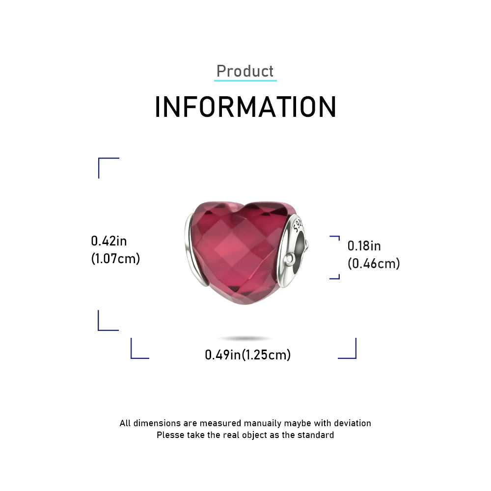 New 925 Sterling Silver Pink Daisy Murano Glass Charm | Cold Enamel Bead Fit Pandora Bracelet & Necklace