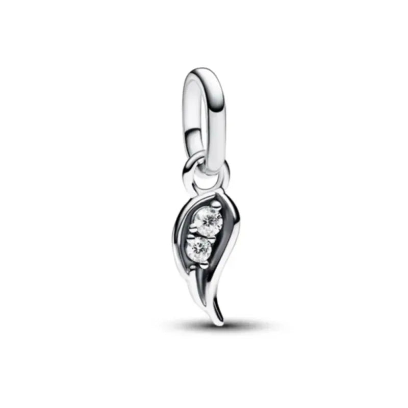 New 925 Sterling Silver ME Series Gold Toothed Elephant Charm | Fit European Original ME Bracelet Accessories Jewelry