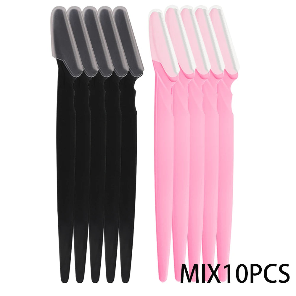 Razor Set for Eyebrow & Face | Multipurpose Dermaplaning Tool for Men & Women
