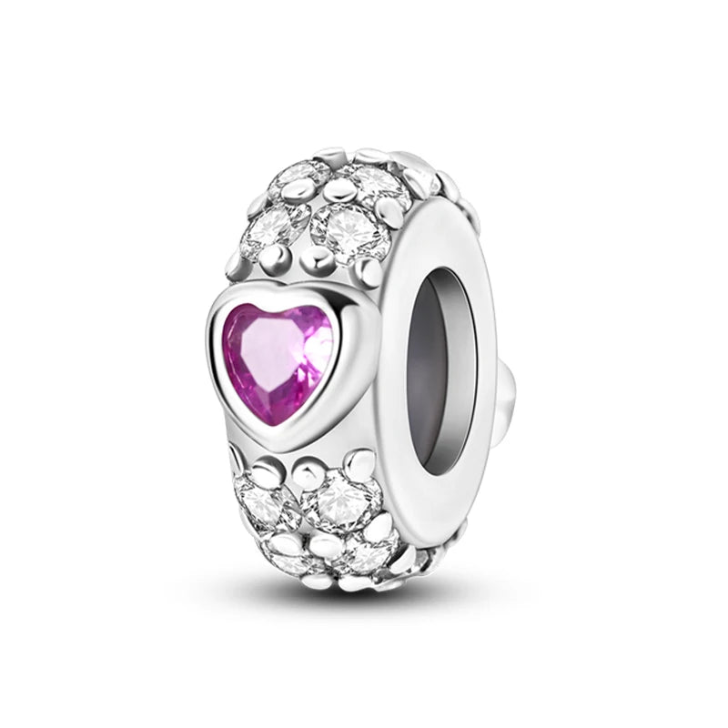 100% 925 Sterling Silver Rainbow Zircon Butterfly & Dragon Charms – DIY Bracelet Beads