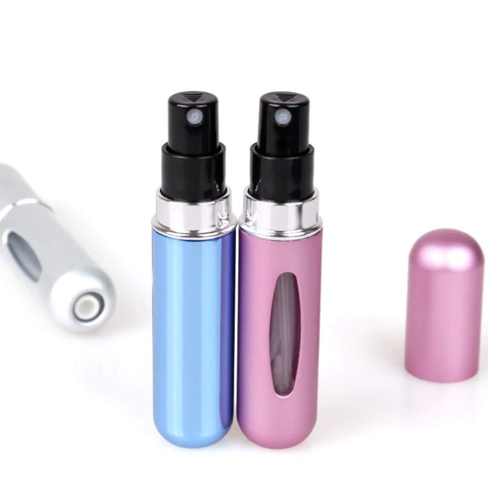 5ML / 8ML Refillable Mini Perfume Bottle – Portable Cosmetic Spray Atomizer | Travel Spray Container