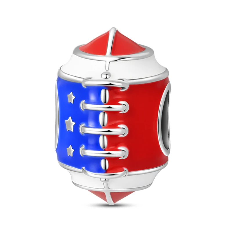 Original 925 Sterling Silver Luminous Lantern & Magic Cat Charm Bead | Glowing Angel Jungle Pendant for Bracelet Jewelry