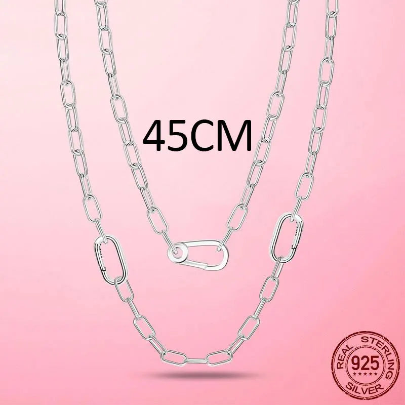 925 Sterling Silver Infinity Snake Chain Necklace – Luxury Women’s Choker & Elegant Jewelry Gift