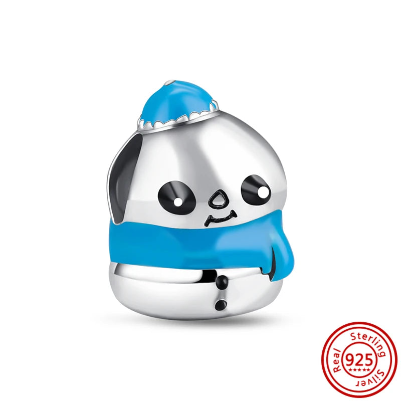 925 Sterling Silver Dopamine Cartoon Beads Charm | Classic Random Blind Bag | Affordable DIY Bracelet Jewelry Gift